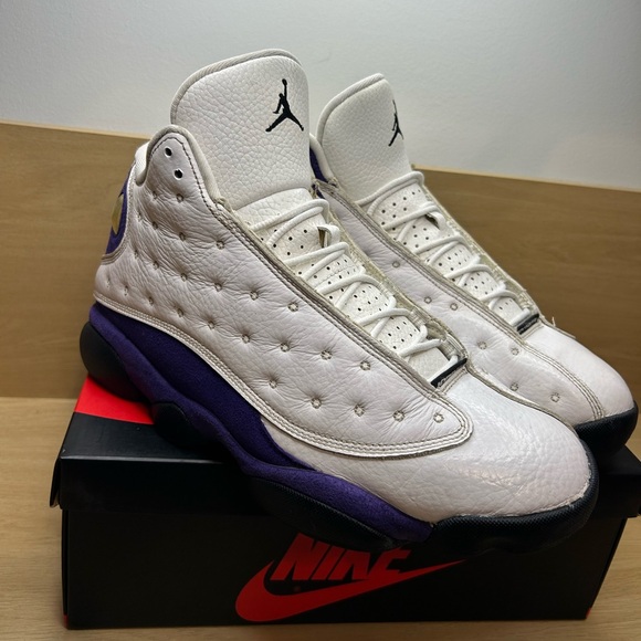 Size 10 - Air Jordan 13 Retro Lakers - Picture 3 of 16